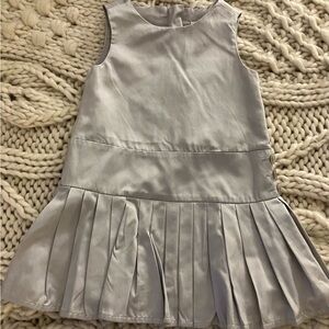 Silver Sleeveless Dress